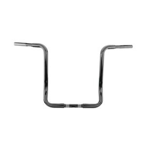 Biker's Choice 17" Black Fat Ape Handlebars Fits 84-13 FLHT/FLHX/FLHR/Trikes