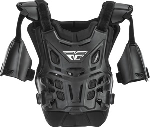 Fly Racing CE Revel XL Roost Guard Offroad Black Adult - XL chest protector for offroad adult riders