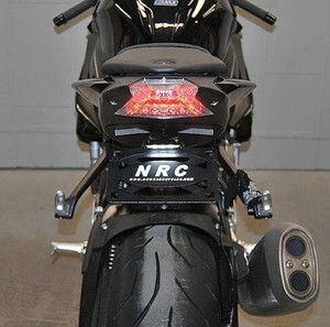New Rage Cycles Fender Eliminator Kit Black Fits 15-19 BMW S1000RR/S1000R
