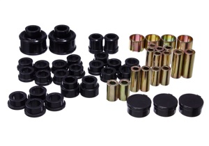 Rear Control Arm Bushing Set - Black Fits 05-09 Subaru Legacy