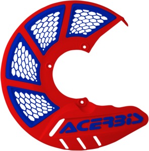 Acerbis X-Brake Vented Disc Cover Red/Blue