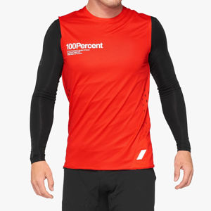 100% Rcore Concept Sleeveless Jersey Red Large