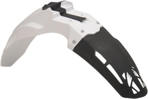 Cycra Cycralite Front Fender White Fits 2018-2021 Honda CRF250R