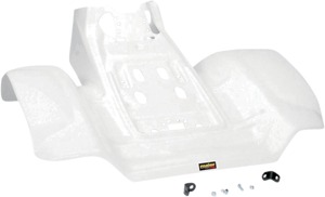 Maier ATV Rear Fender White Fits Honda TRX250R 1986-1989