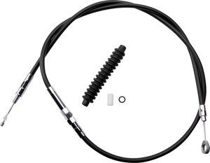 Drag Specialties High-Efficiency Black Clutch Cable For FXSTB/FXSTBI Night Train