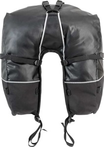 Giant Loop Coyote Saddlebag 39L Black - Rackless 39L waterproof saddlebag for most motorcycles