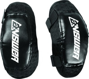 Answer Peewee Elbow Guards Black Small/Medium Youth - Youth elbow protection in S/M Black by Answer