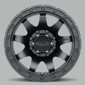 MR317 20x9 +18mm Offset 8x170 130.81mm CB Matte Black Wheel