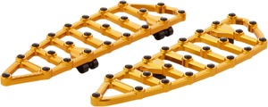 Arlen Ness Gold MX Driver Floorboards