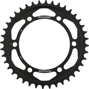 Supersprox Steel Rear Sprocket 40T Black 530 Fits 90-07 Kaw/Suz