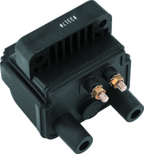 TwinPower Mini Ignition Coil Black 3 Ohm For 80-84 Big Twin and XL - Original style coil for 80-84 Big Twin and XL models