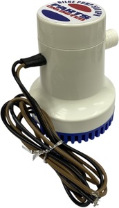 Parts Unlimited Non-Automatic 500 GPH Bilge Pump - 500 GPH non-automatic bilge pump for watercraft