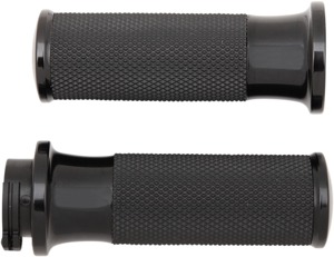 Arlen Ness Cable Style Fusion Series Smoothie Grips Black