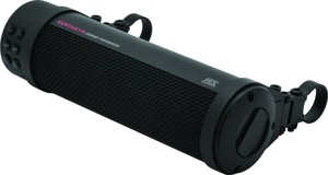 Kuryakyn Road Thunder Plus Sound Bar Satin Black - 300W handlebar sound bar, satin black, universal fit