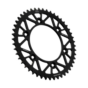 Black Aluminum Rear Sprocket - 48 Tooth 520 - For Honda CR/F XR & Beta RR