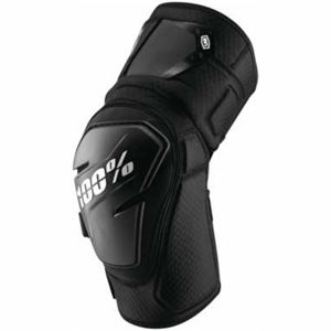100% Fortis Knee Guard Black Small/Medium