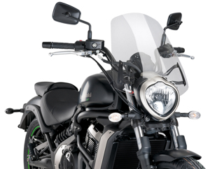 Clear Naked New Generation Windscreen - For 15-24 Kawasaki EN650 Vulcan S