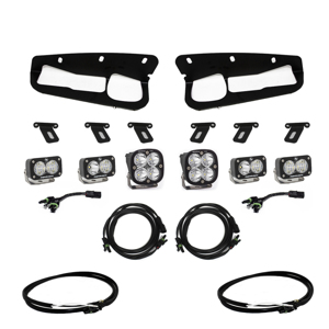 Baja Designs Fog Pocket Kit Pro w/Upfitter Fits 2021+ Ford Bronco
