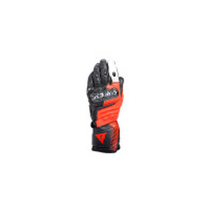 Dainese Carbon 4 Long Leather Gloves Black/Red/White - Large - For Large, Black/Red/White