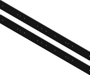 KFI Universal Plow Blade Wear Bar Pair 72 Inch Black Steel - Wear bar for KFI, Moose, Warn 48-72 in. plow blades