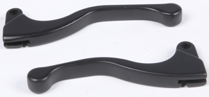 Fire Power Alloy Lever Set Black - Replacement levers for Honda, Kawasaki, Suzuki, Yamaha