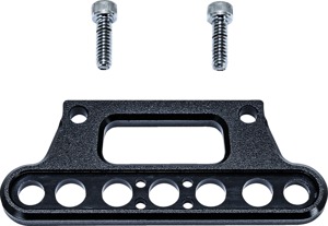 Performance Machine Warning Light Relocation Kit Black Ops - For Performance Machine Phatbar & Riser Kits