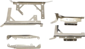 Moose Offroad Radiator Braces For 2024 KTM/Husqvarna/GasGas - Radiator braces for 2024 KTM, Husqvarna, GasGas