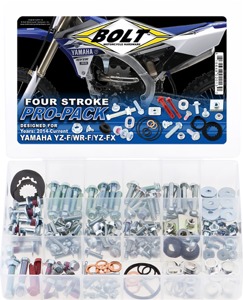 Bolt Yamaha 4-Stroke Pro-Pack Hardware Kit Fits 2014-2017 YZF