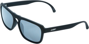 FMF Emler Sunglasses Matte Black Silver Mirror Lens Unisex
