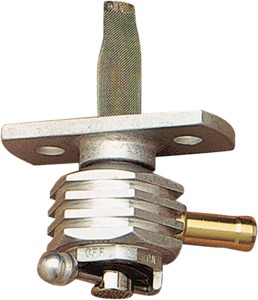 Power-Flow Fuel Valve Race Hex Matte 1/4" Out Pingel
