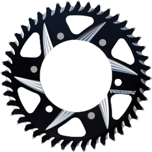 CAT5 Rear Aluminum Sprocket Black 40T 525 - For 02-12 Ducati 848-1000