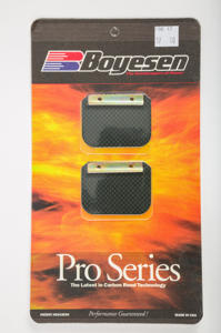 Boyesen Pro Reeds for Rad Valve Carbon Fiber Black Fits 88-97 Honda CR125R