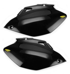 Cycra Side Number Panels Black For 06-09 Yamaha YZ250-450F