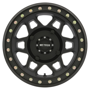 MR405 UTV Beadlock 15x7 / 5+2/38mm Offset / 4x156 / 132mm CB Matte Black Wheel