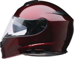 Z1R Solaris 2.0 Modular Helmet Gloss Wine Red 2XL - Modular helmet, gloss wine red, size 2XL