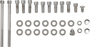 Drag Specialties Motor Mount Bolt Set Chrome For Harley-Davidson Sportster - Motor mount bolt set For Harley-Davidson Sportster