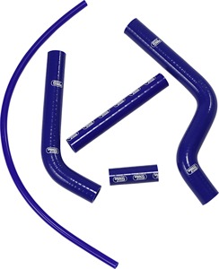 Moose Offroad Radiator Hose Kit Blue For 96-01 Yamaha YZ125 - Fits Yamaha YZ125 - Blue silicone hose kit