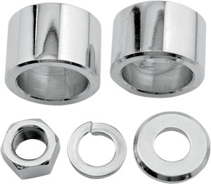 Chrome Axle Nut & Spacer Kit by Colony