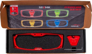 Seizmik Halo-RA Cast Aluminum Trim Kit - Red