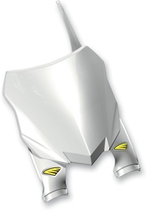 Cycra Stadium Number Plate White Fits Kawasaki KXF