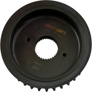 Andrews 34T Overdrive Rear Belt Drive Transmission Pulley