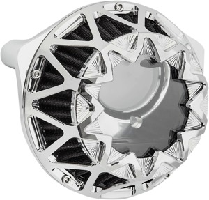 Arlen Ness Crossfire Air Cleaner Chrome