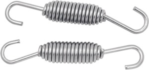 FMF 4-Stroke 70mm Stainless Steel Swivel Spring Kit - Replacement exhaust springs, 70mm stainless kit