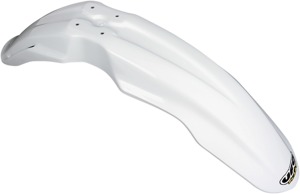 UFO Front Fender White Fits Suzuki RMZ