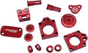 Moose Red Bling Pack Fits 04-18 Honda CRF250R CRF250X CRF450R