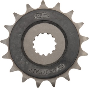 Front Steel Countershaft Sprocket w/ Rubber Damper - 17 Tooth 525