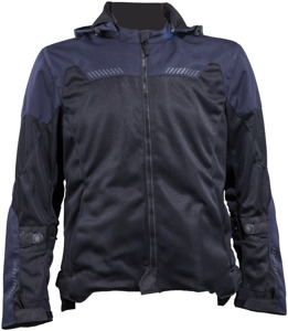 Speed and Strength Trial By Fire Mesh Jacket Navy 2XL - Textile mesh riding jacket Navy 2XL