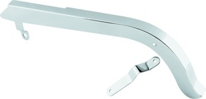 Bikers Choice Chrome Thin Chain Guard For 58-82 FL - Thin chrome chain guard For 1958-1982 FL