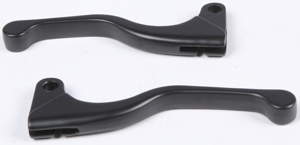 Black Alloy Lever Set Fits Honda, Kawasaki, Suzuki, Yamaha Early Style Cables