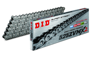 D.I.D 525ZVM-X2 Motorcycle Chain 120 Link Gold - 120 link 525 chain for motorcycles